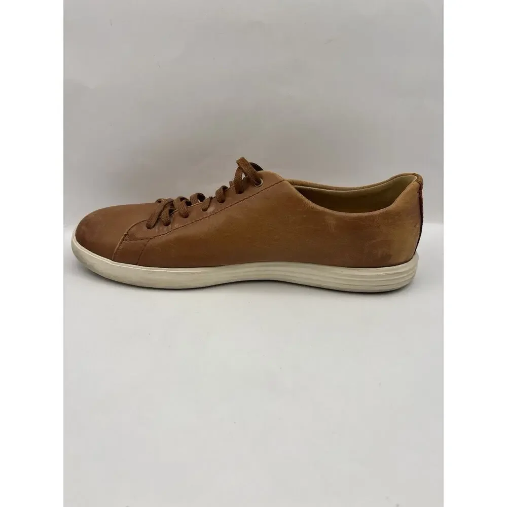 Cole Haan Grand Crosscourt II Brown Leather Sneakers Men Size 11